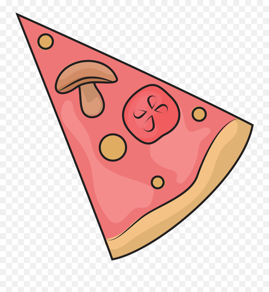 Pizza Slice Clipart Free Download Transparent Png Creazilla - Cheese Pizza Emoji,Pizza Slice Transparent