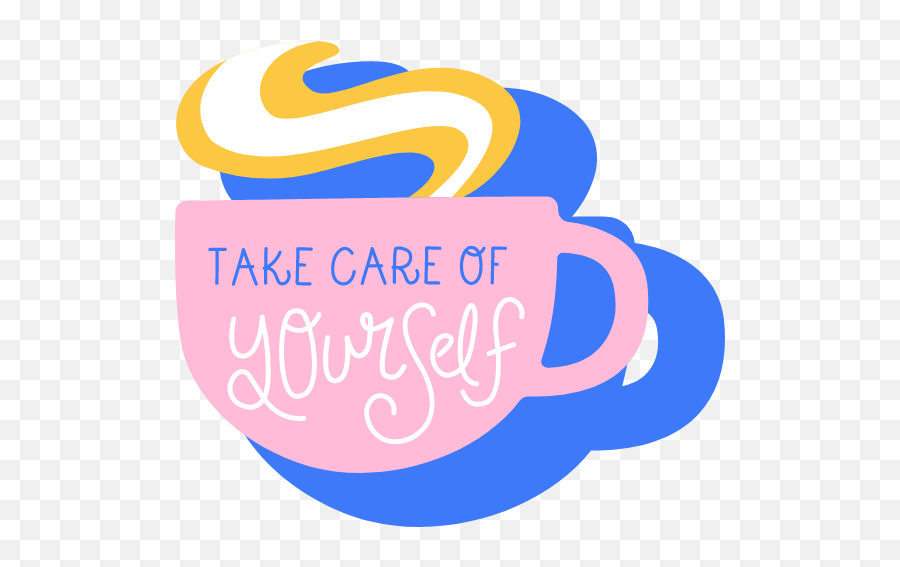 Take Care Of Yourself Graphic - Look After Yourself Clip Art Emoji,Self Care Clipart