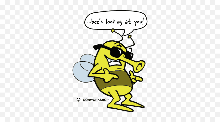Funny Clip Art Jokes Free Clipart - Funny Bees Clipart Emoji,Funny Clipart