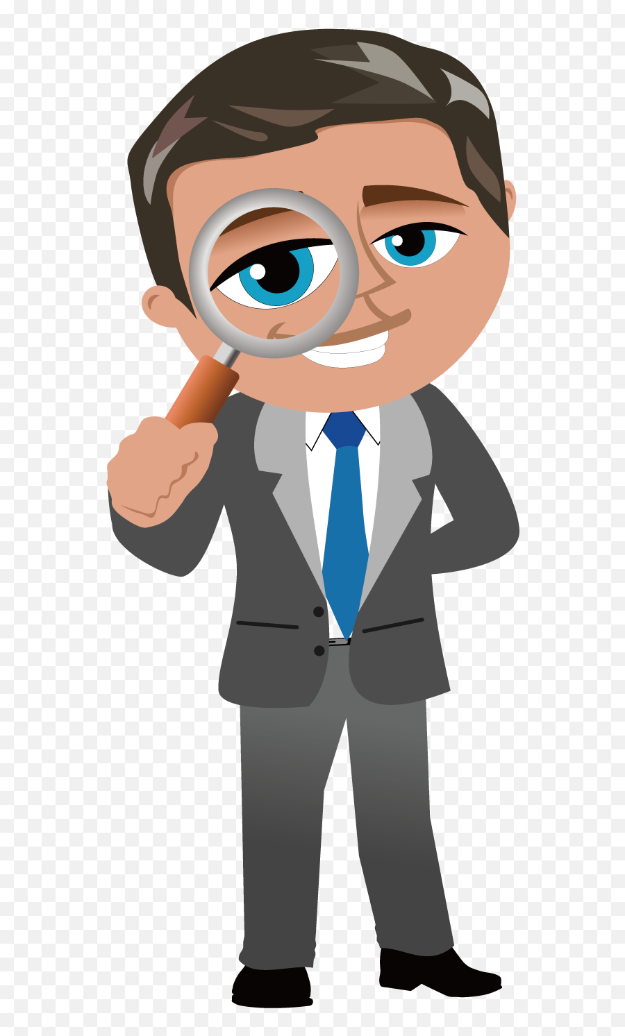 Cartoon Clipart Business Person - Caricatura Arquitecto Emoji,Manager Clipart