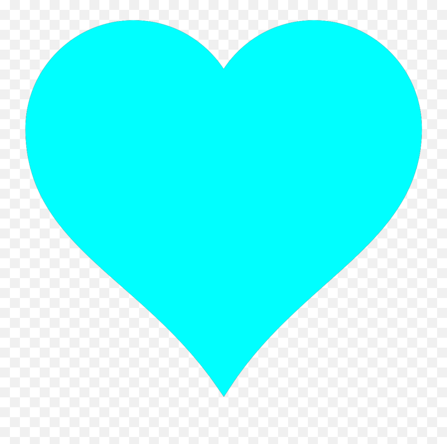Blue Heart Svg Vector Blue Heart Clip Art - Svg Clipart Emoji,Blue Heart Png