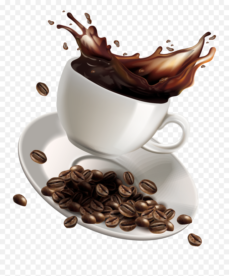 Download Coffee Instant Splash Vector Emoji,Cafe Clipart