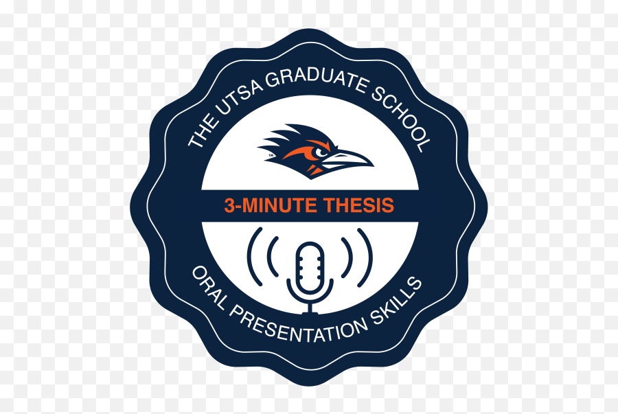 Communication Three - Minute Thesis 3mt Credly Emoji,Blue Faces Logo