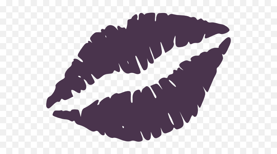 Download Lipstick Clipart Purple Lip - Vector Logo Mary Kay Transparent Lips Silhouette Png Emoji,Lipstick Clipart