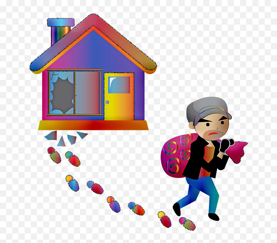 Burglar House Thief Broken - Free Image On Pixabay Emoji,Robbery Clipart