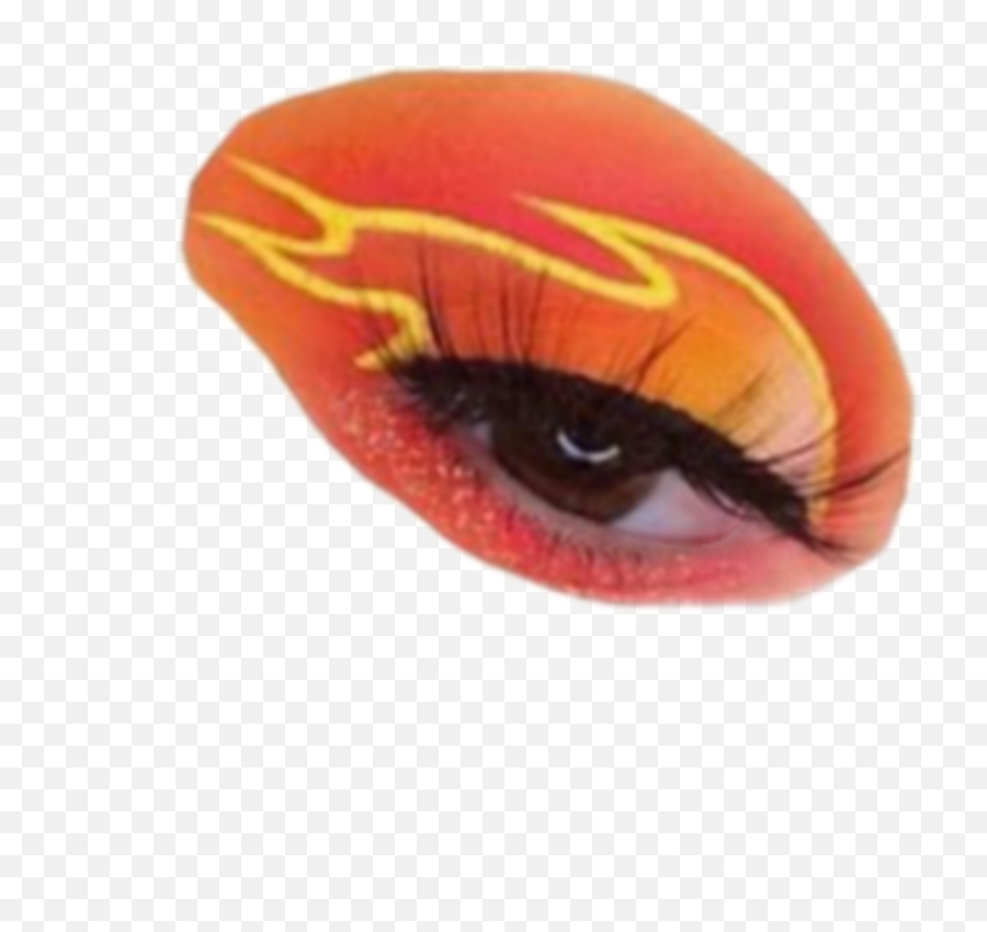 Eyeaesthetic Eye Makeup Sticker By Niche Meme Pngs - Art Emoji,Red Eye Meme Png