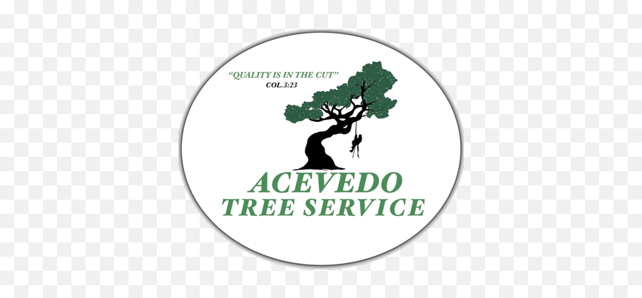 Acevedo Tree Service - Language Emoji,Tree Service Logo