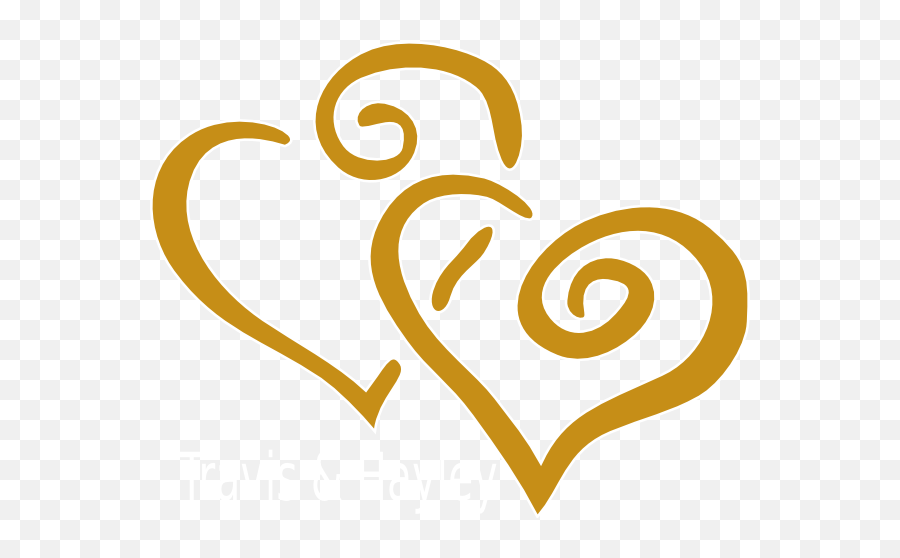 Gold Heart Clipart U0026 Free Gold Heart Clipartpng Transparent - Anniversary Clip Art Emoji,Hearts Clipart