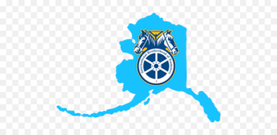 Alaska Teamsters Union - Silhouette Alaska State Outline Emoji,Teamsters Logo