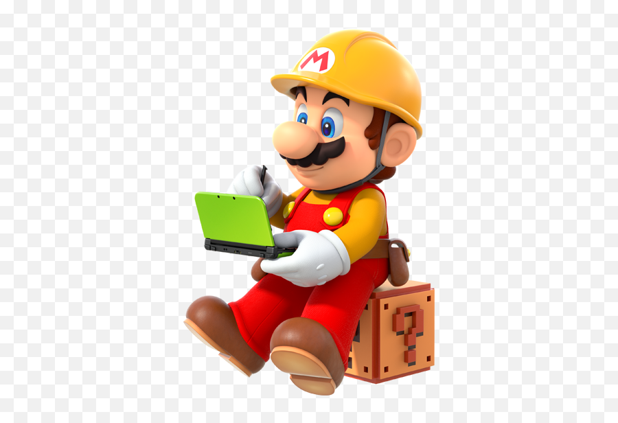 Super Mario Maker 3ds - Mario Maker Png Emoji,Super Mario Maker Png