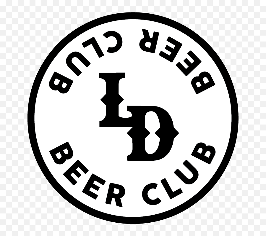 Lazy Dog Beer Club - Dot Emoji,Ld Logo