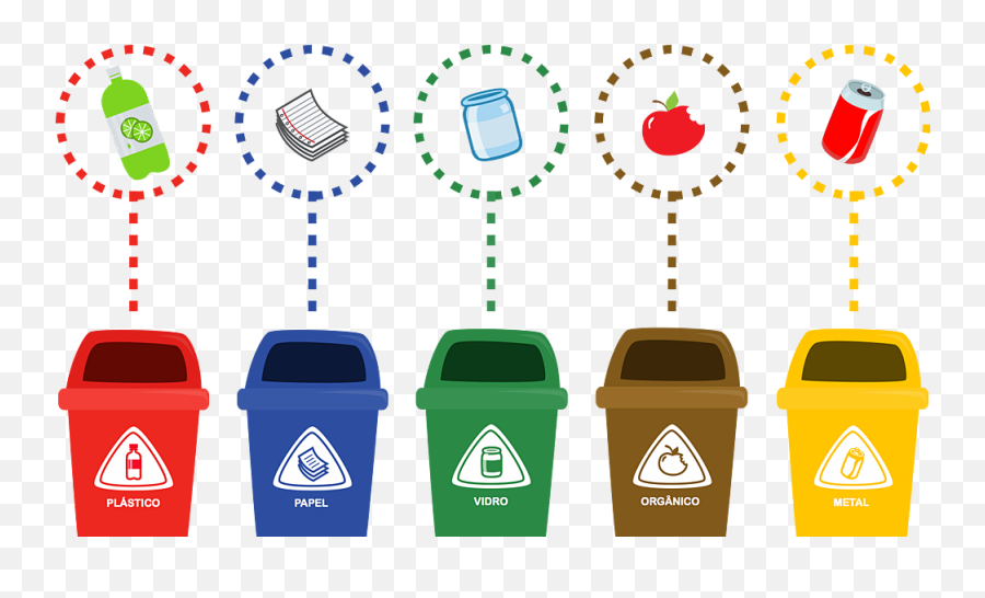 Recycling Bin Png - Business Separation Of Household Waste Emoji,Separation Clipart