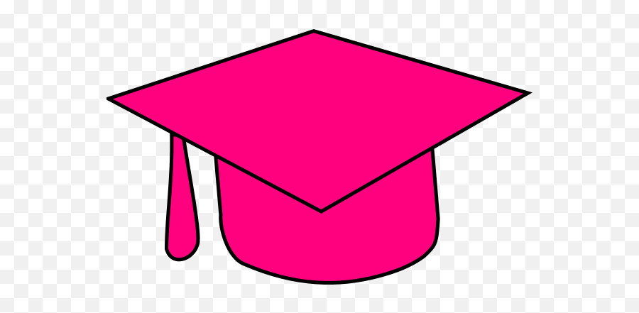 Green Graduation Cap Clipart Png - Graduation Cap Pink Png Emoji,Graduation Cap Clipart