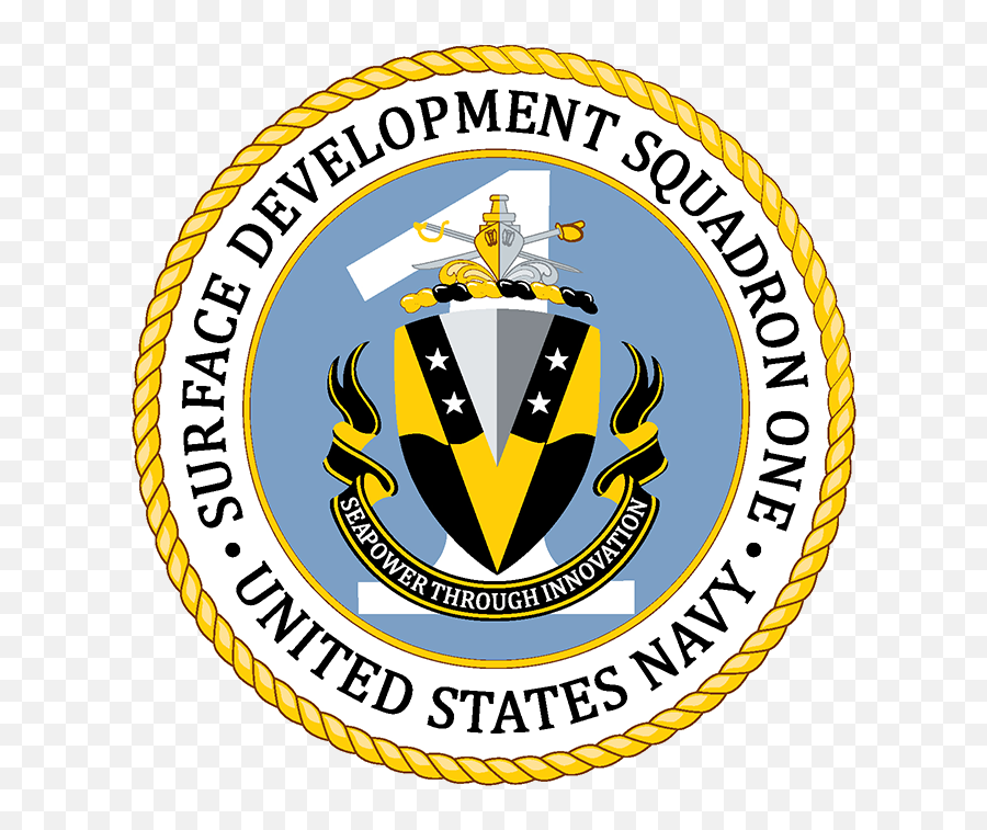 Surface Development Squadron One Us Navy - Coat Of Arms Emoji,U.s. Navy Logo
