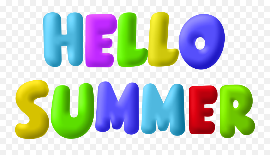 Picture - Clipart Hello Summer Png Emoji,Summer Clipart