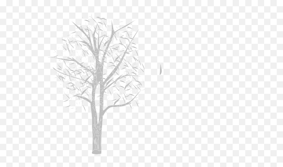 Silver Silver Birch Clip Art At Clkercom - Vector Clip Art Emoji,Birch Tree Clipart
