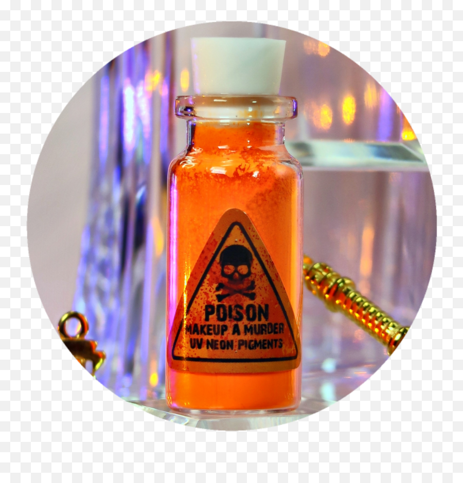 Orange Poison Neon Emoji,Neon Triangle Png