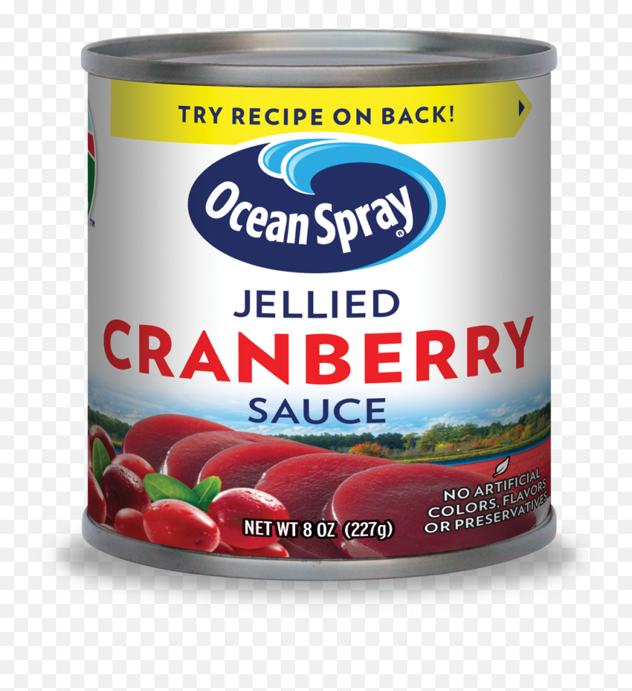 Ocean Spray Jellied Cranberry Sauce Ocean Spray Emoji,Sauce Png