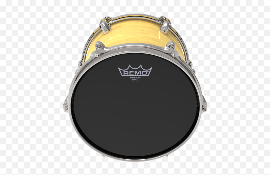 Remo Emperor Coated 22 Bass Drum Head Emoji,Drums Transparent Background
