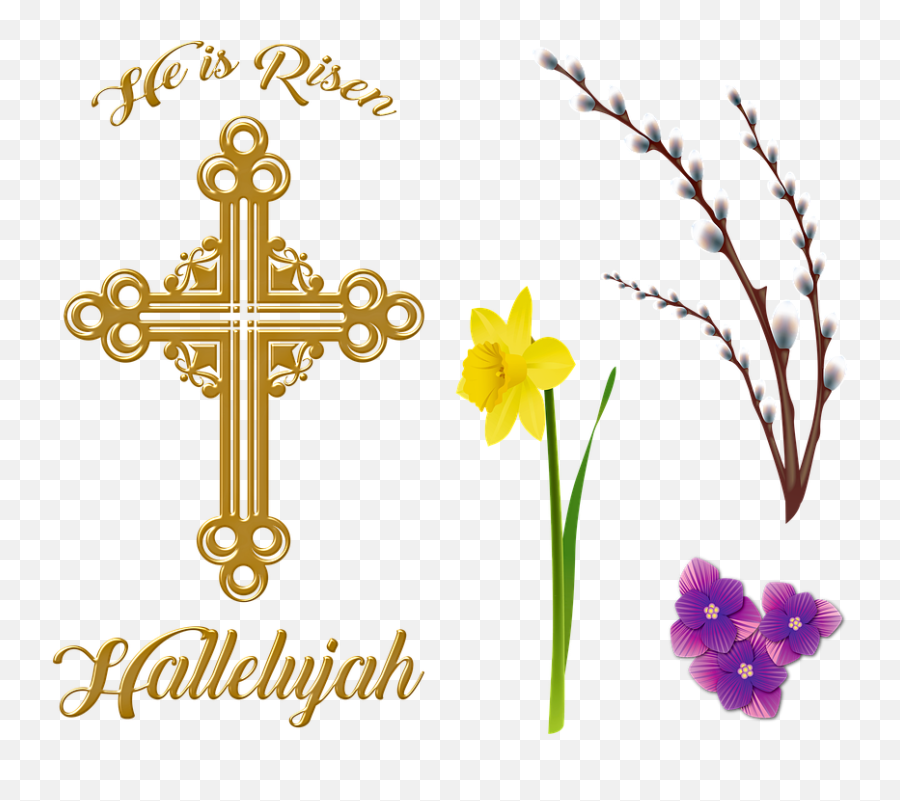Religious Easter Jesus He Is Risen - De Pâques Gratuites Religieuses Emoji,He Is Risen Clipart
