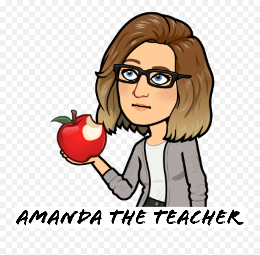 Amanda The Teacher Emoji,Teacher Apple Png