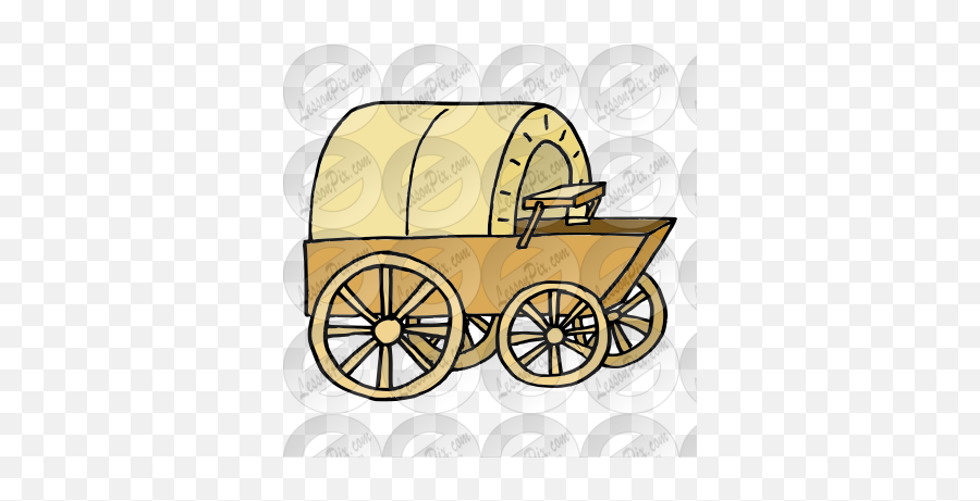 Wagon Picture For Classroom Therapy Use - Great Wagon Clipart Antique Emoji,Wagon Clipart