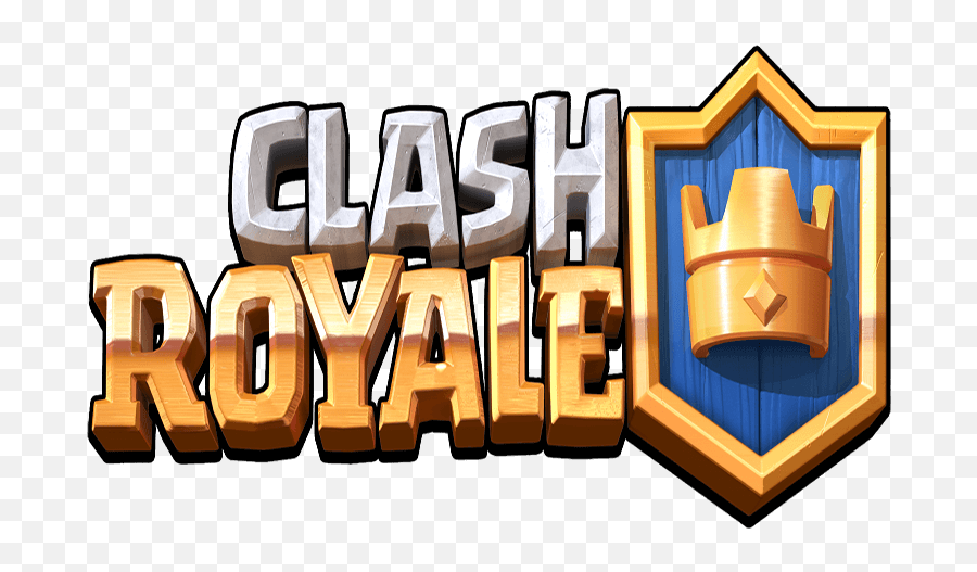 Download Clash Of Brand Text Royale - Clash Royal Logo Png Emoji,Clash Of Clans Logo