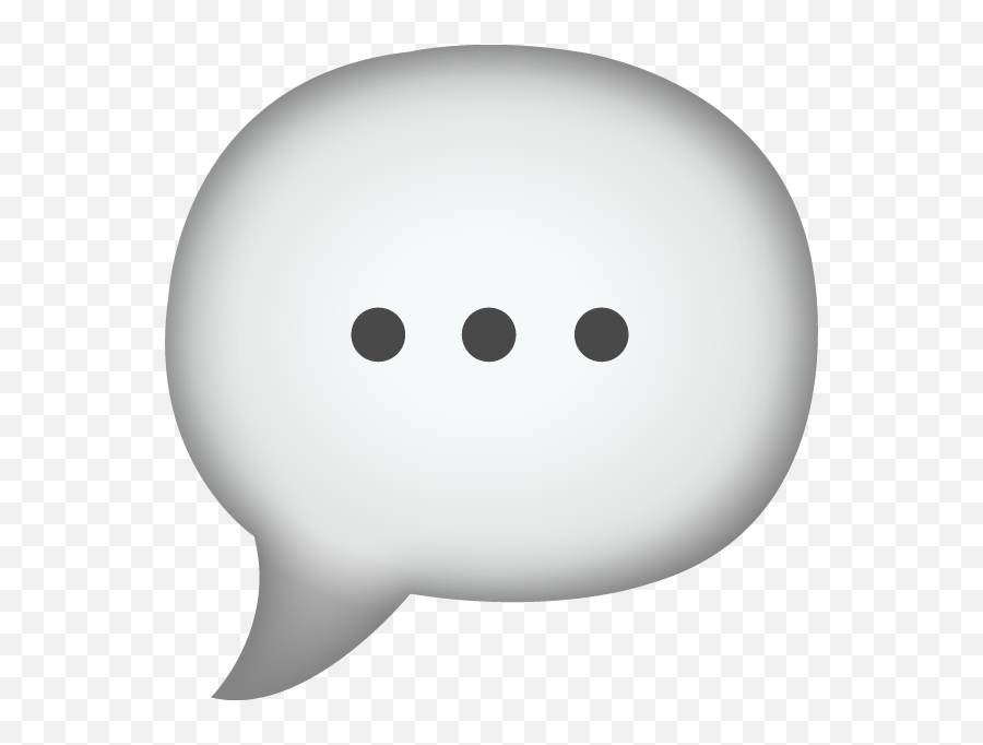 Speech Bubble Png Transparent - Speech Balloon Emoji Png,Chat Bubble Png