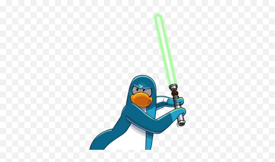 Lightsaber Club Penguin Wiki Fandom - Fictional Character Emoji,Lightsaber Clipart