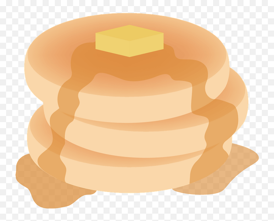 Pancakes With Syrup Clipart - 3 Pancake Clipart Emoji,Pancake Clipart