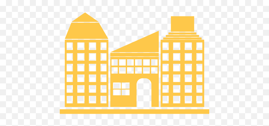 Office And Hotel Building Clipart - Vertical Emoji,Museum Clipart