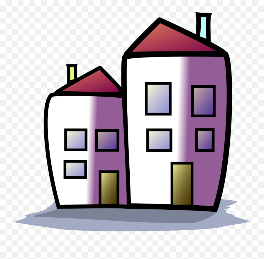 Buildings Png Svg Clip Art For Web - Apartment Emoji,Buildings Clipart