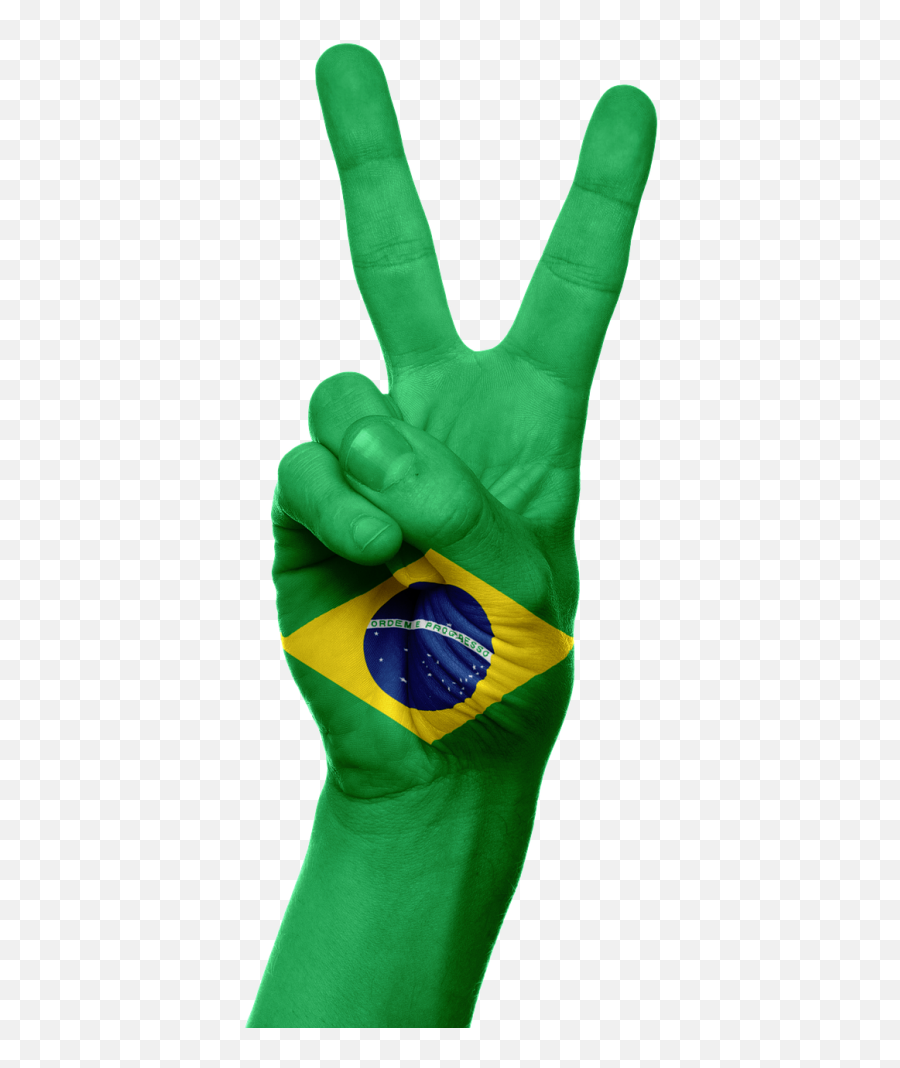 Brazil Flag Hand Png Emoji,Brazil Flag Png