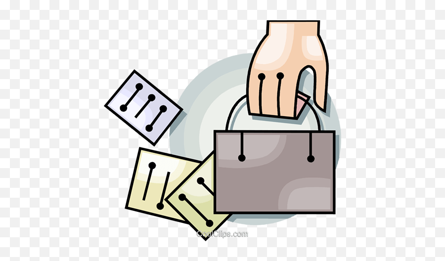 Briefcase And Documents Royalty Free Vector Clip Art - Unterlagen Clipart Emoji,Briefcase Clipart