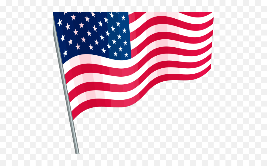 United States Clipart Vector - American Flag Clipart Png Emoji,United States Clipart