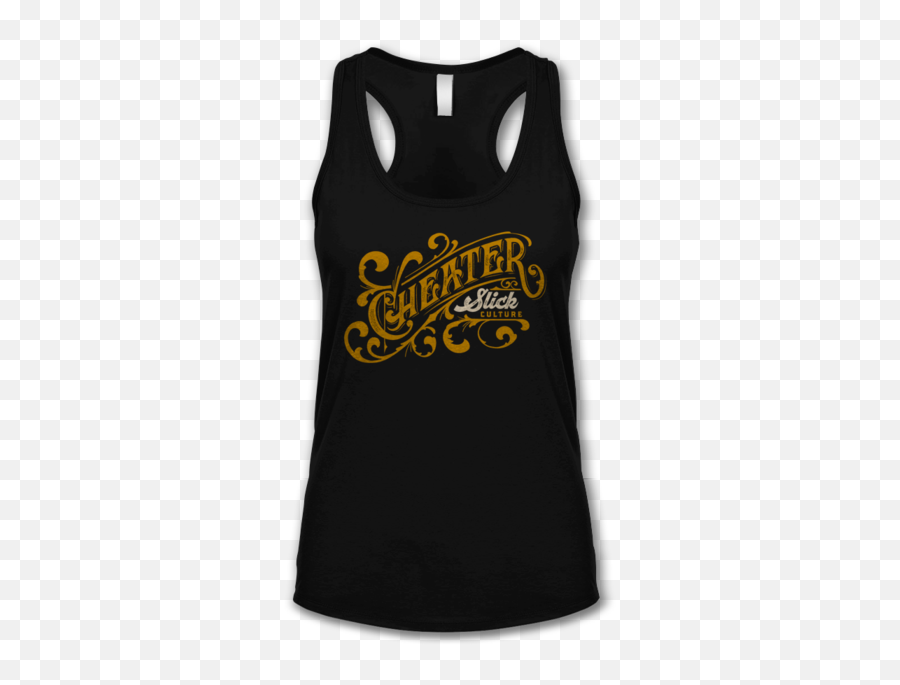 Womenu2019s Tank Top Script Logo - Sleeveless Emoji,Script Logo