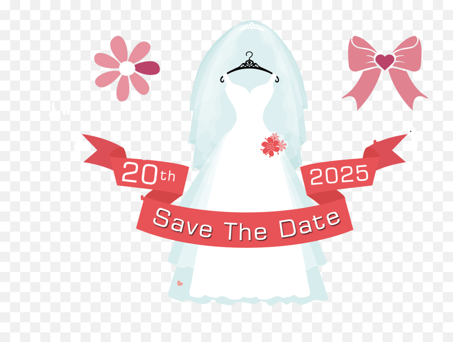 Save The Date Decoration Png Background Save The Date Logo Emoji,Save The Date Clipart