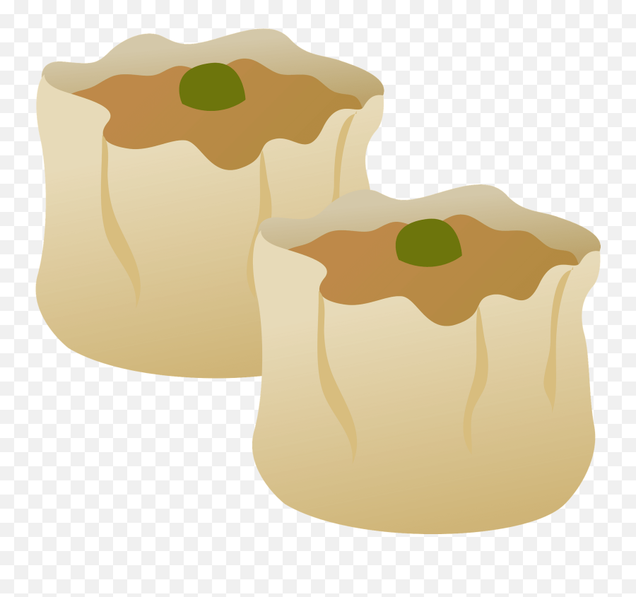 Shumai Chinese Dumpling Clipart Free Download Transparent - Baking Cup Emoji,Chinese Food Clipart