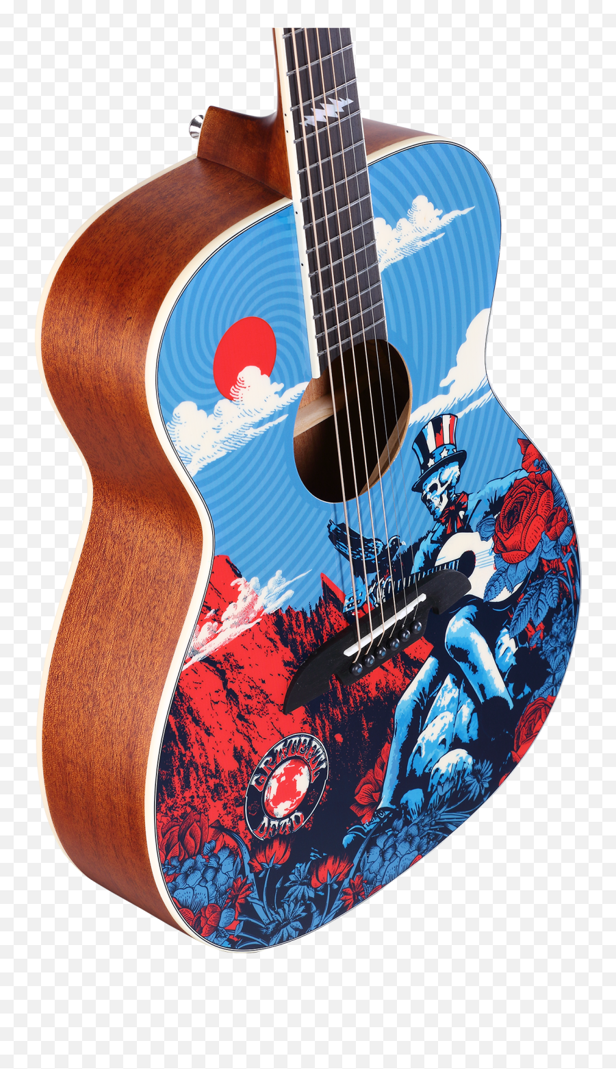 Grateful Dead Guitars - Alvarez Grateful Dead Guitar Emoji,Guitar Center Logo