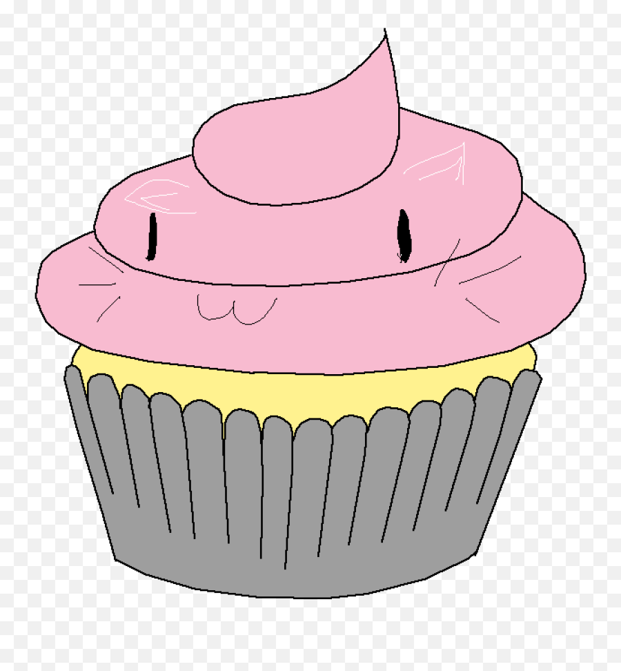 Transparent Birthday Cake Tumblr - Pink Cupcake In Png Emoji,Cake Transparent