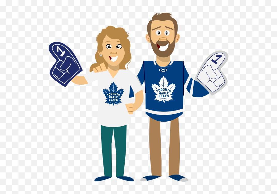 Enter Our Playoff Ticket Giveaway Challenge On The - Toronto Toronto Maple Leaf Cartoon Emoji,Win Clipart