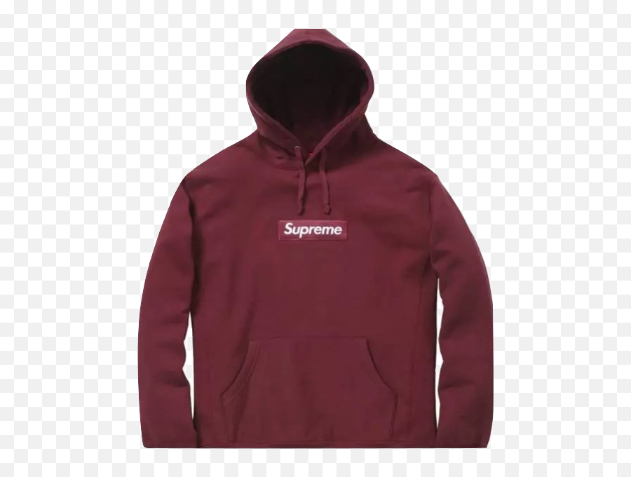 Supreme Box Logo Hooded Sweatshirt - Solid Emoji,Supreme Box Logo Hoodie