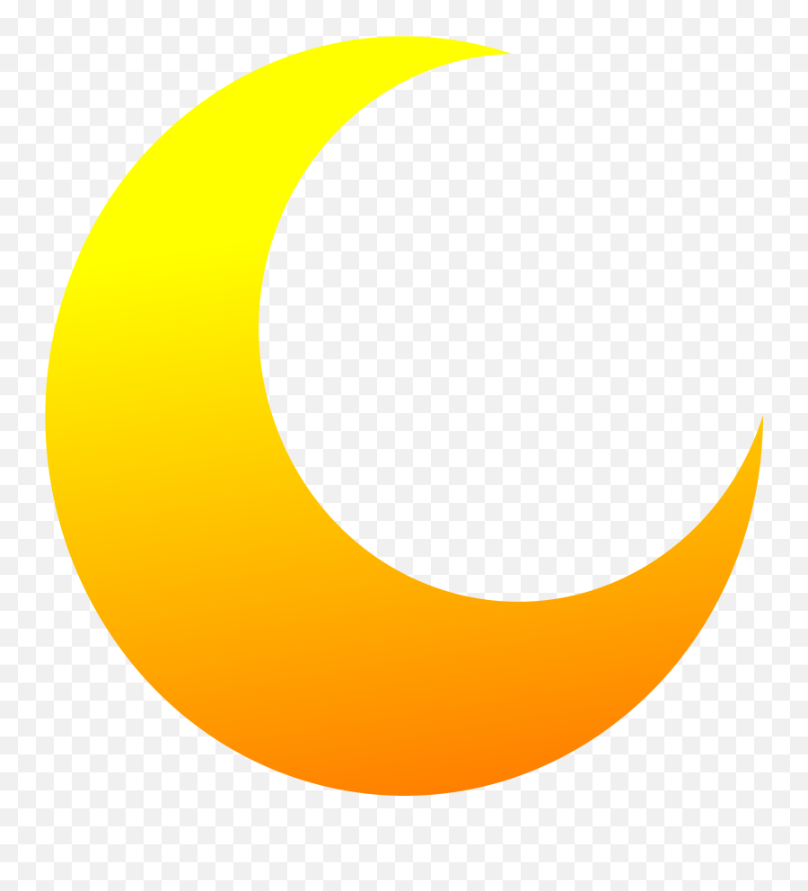 Picture - Vector Crescent Moon Png Emoji,Moon Clipart