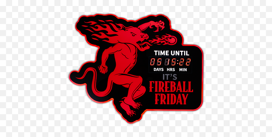 Fireball Friday Countdown Clock Emoji,Countdown Png