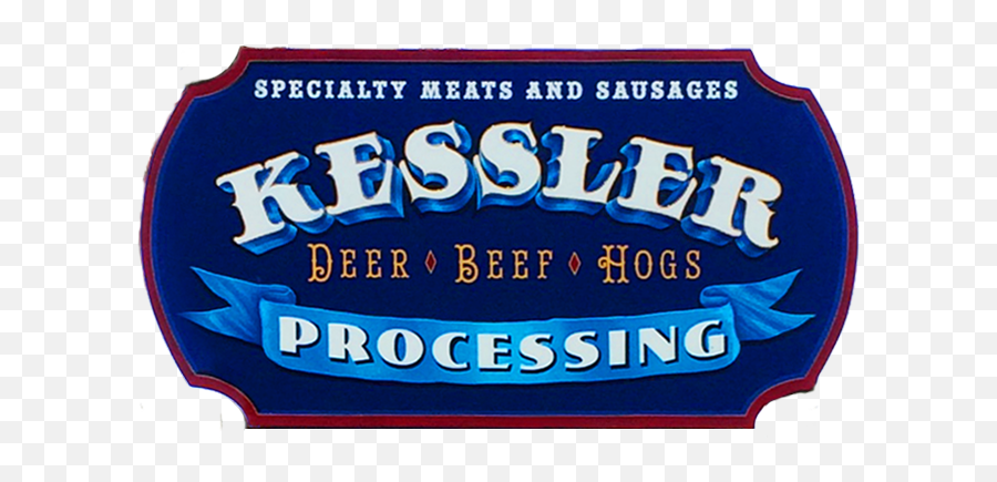 Kessler Meat Processing Emoji,Processing Logo