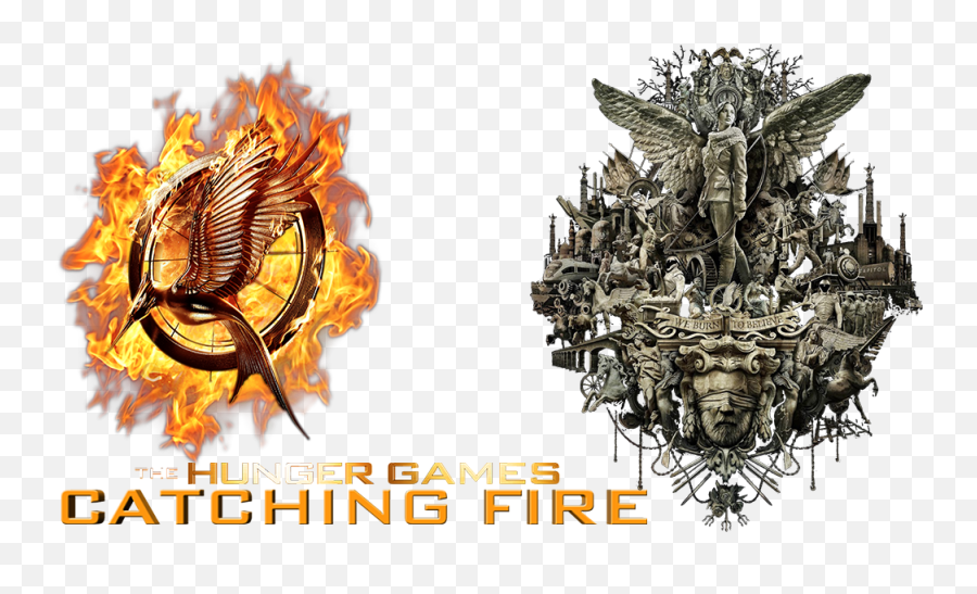 Hunger Games Catching Fire Logo Png - Hunger Games Fire Symbole Png Emoji,Hunger Games Logo