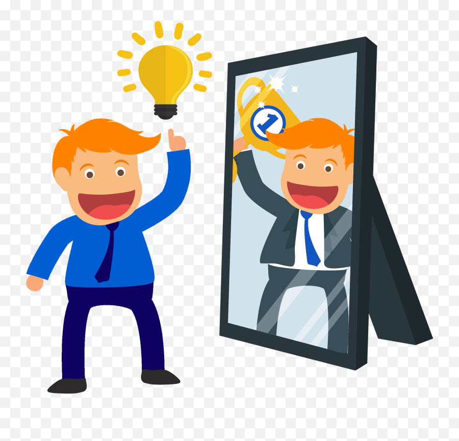 Mirror - Look In The Mirror Illustration Emoji,Mirror Clipart