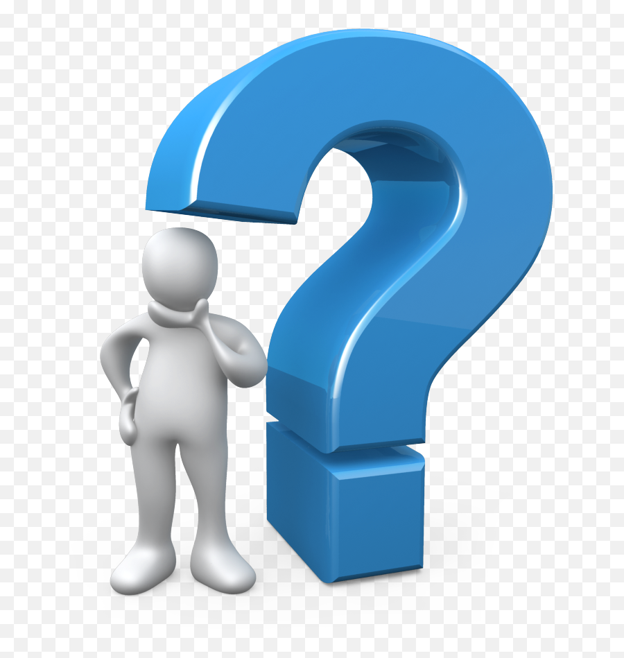 Picture - Questions Logo For Presentation Emoji,Question Mark Clipart