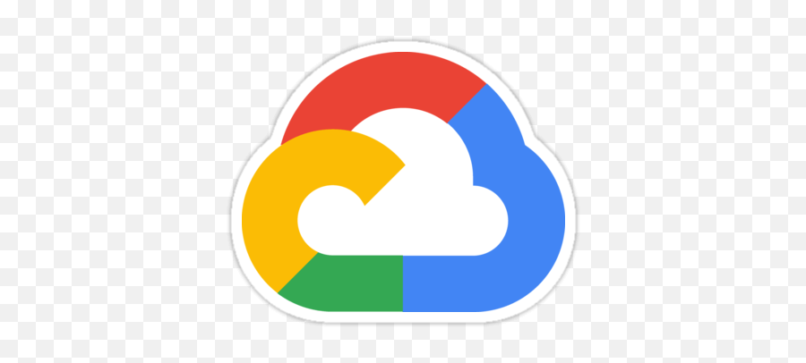 Google Cloud Stickers And T - Shirts U2014 Devstickers Emoji,Cloud Emoji Transparent