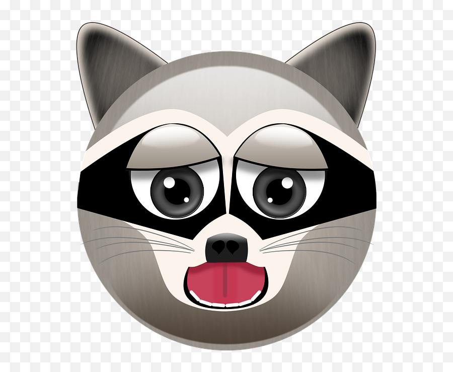 Raccoon Emoji Animal - Free Image On Pixabay,Raccoons Clipart